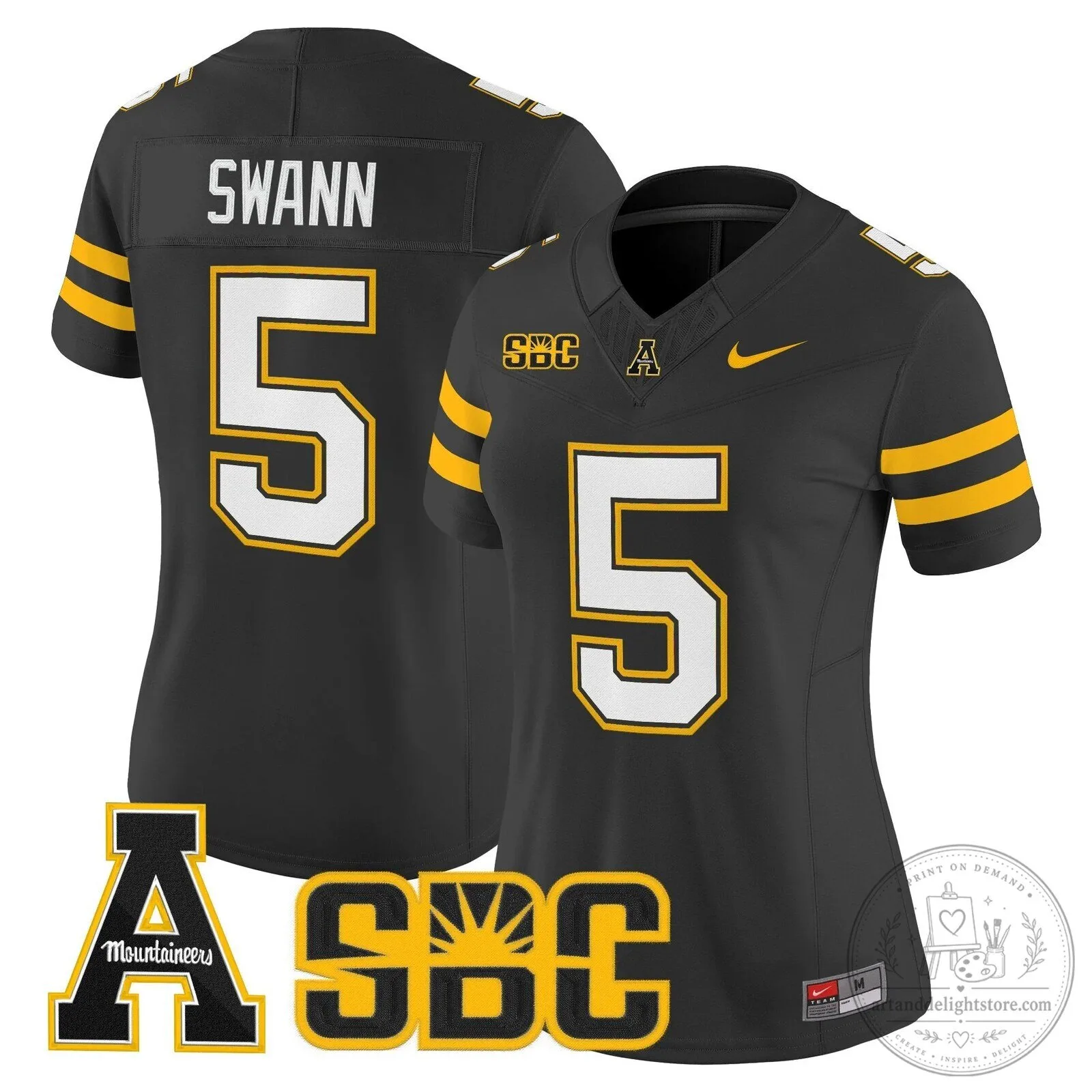 Appalachian State Mountaineers 2025 Vapor Limited Football Jersey for Women