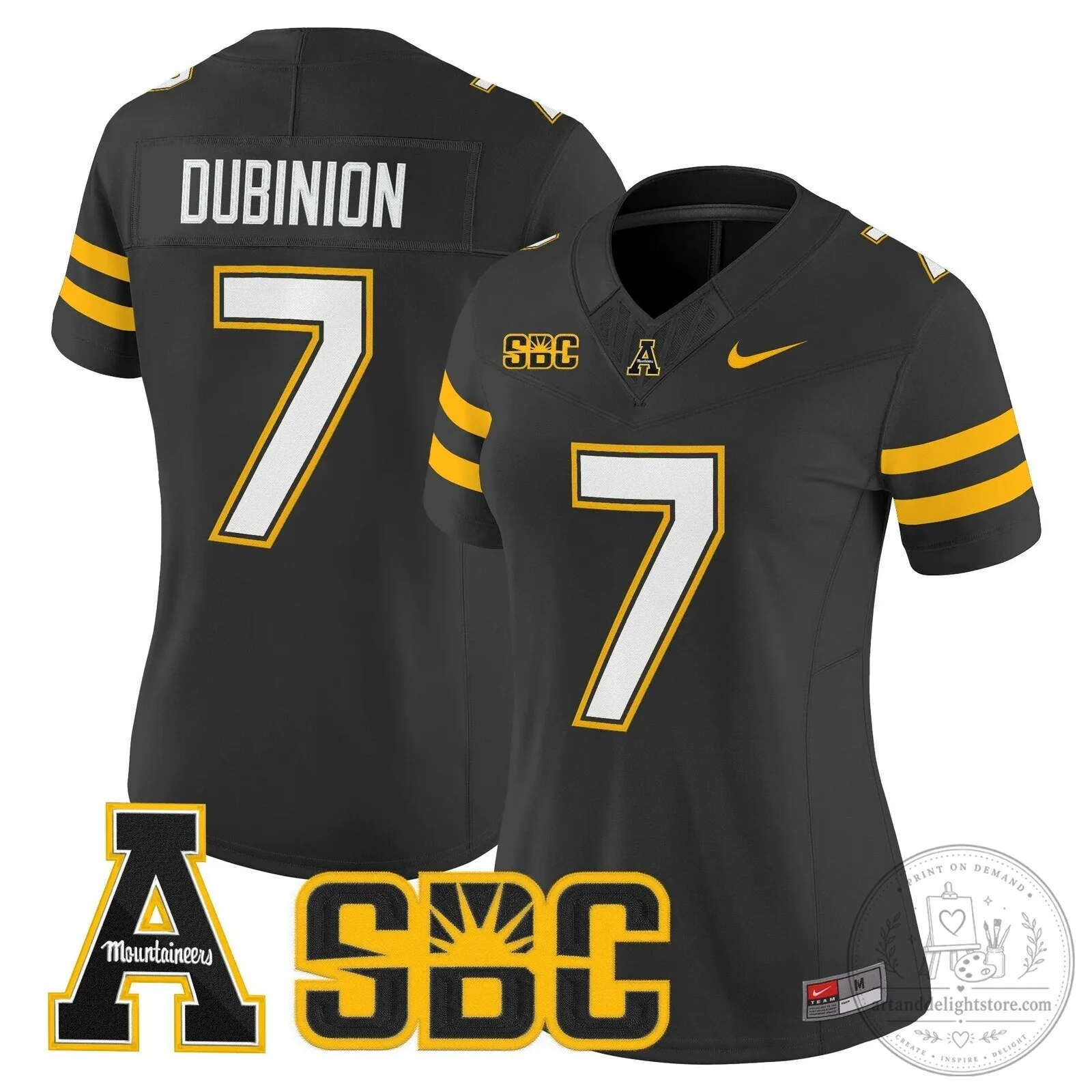 Appalachian State Mountaineers 2025 Vapor Limited Football Jersey for Women 38 Appalachian State Mountaineers 2025 Vapor Limited Football Jersey for Women