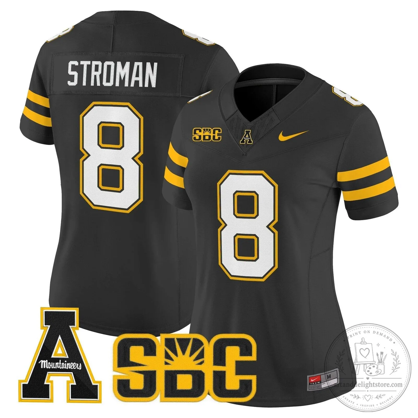 Appalachian State Mountaineers 2025 Vapor Limited Football Jersey for Women 39 Appalachian State Mountaineers 2025 Vapor Limited Football Jersey for Women