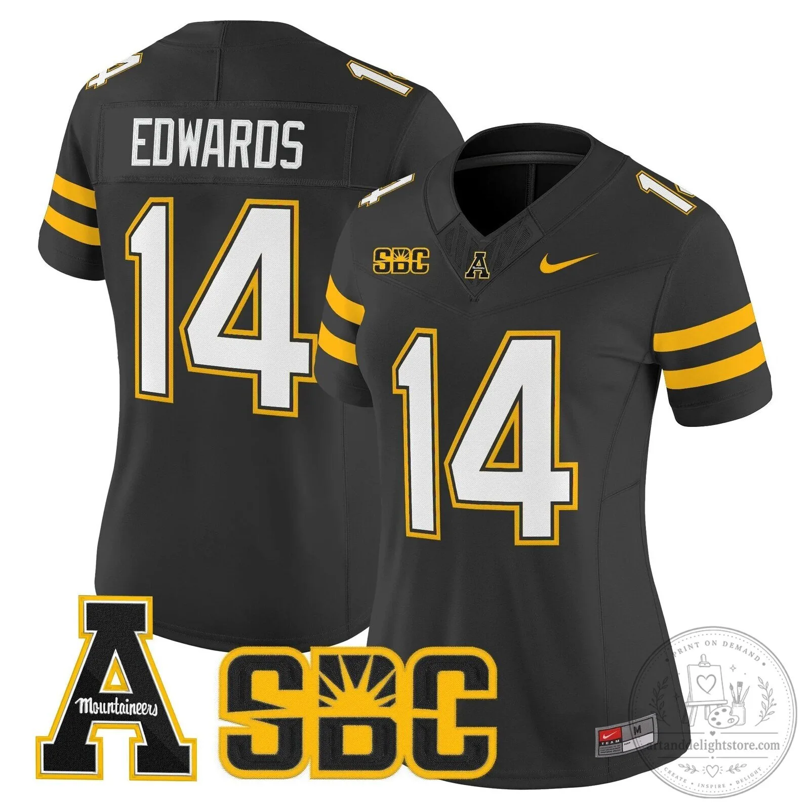 Appalachian State Mountaineers 2025 Vapor Limited Football Jersey for Women 41 Appalachian State Mountaineers 2025 Vapor Limited Football Jersey for Women