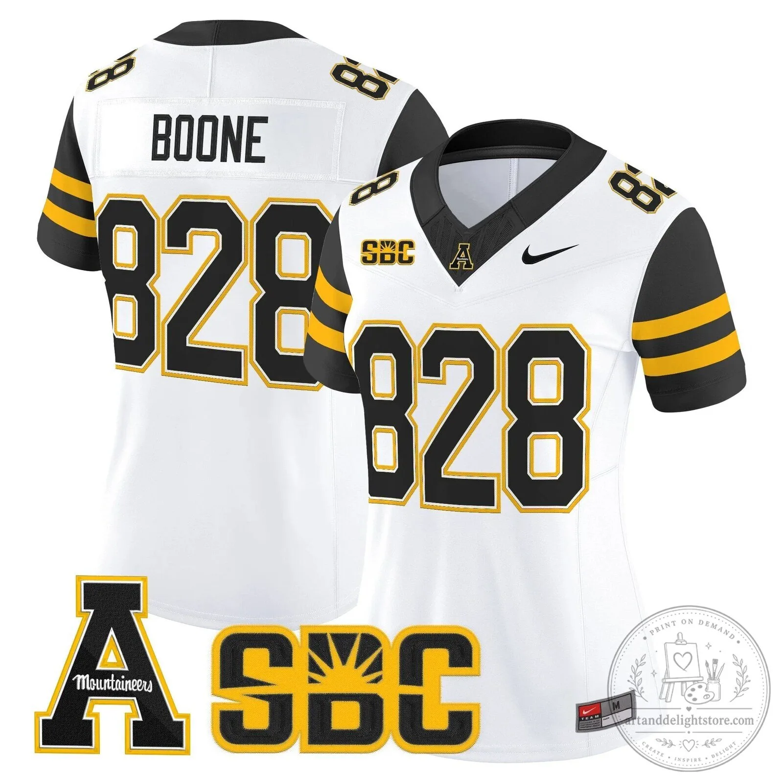 Appalachian State Mountaineers 2025 Vapor Limited Football Jersey for Women 46 Appalachian State Mountaineers 2025 Vapor Limited Football Jersey for Women