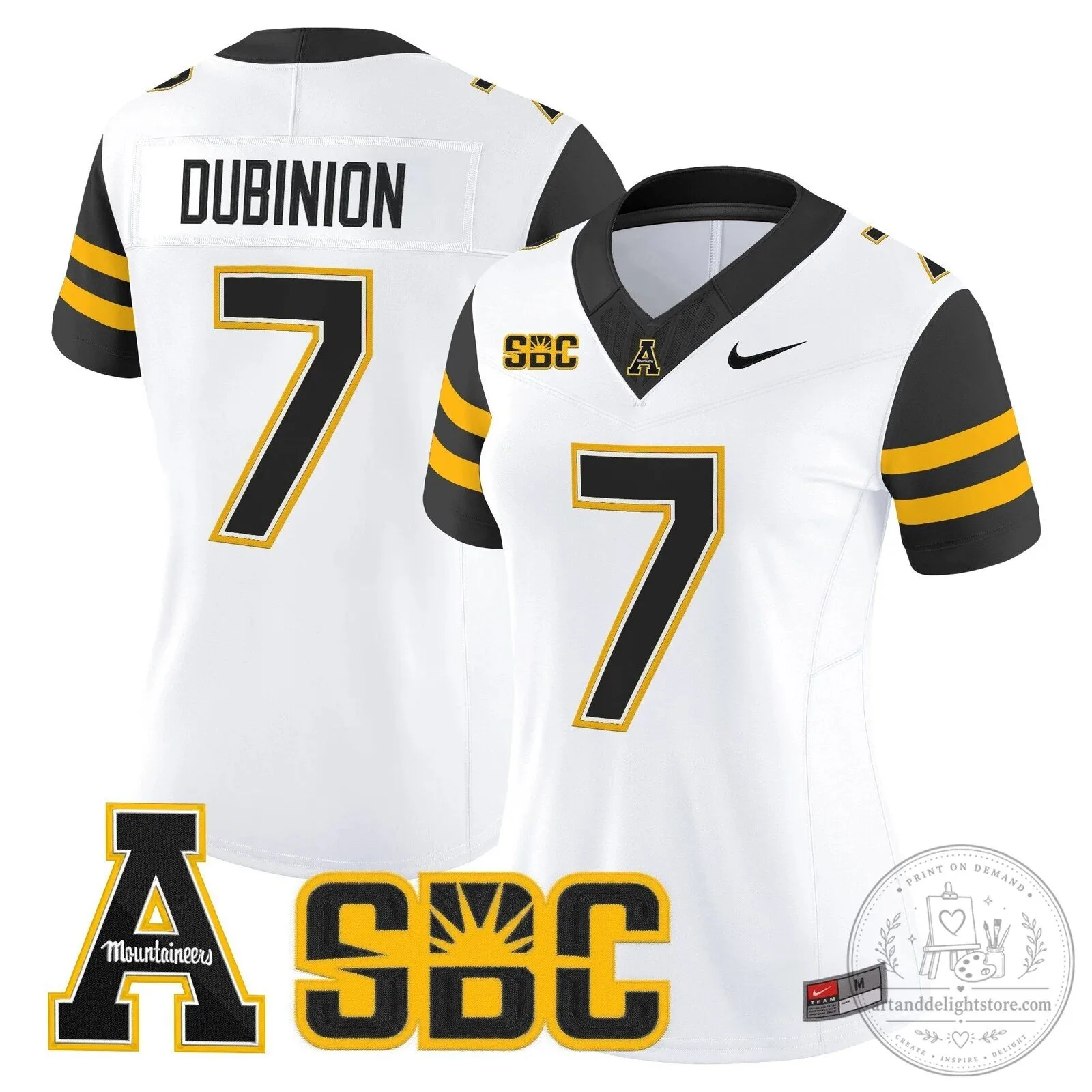 Appalachian State Mountaineers 2025 Vapor Limited Football Jersey for Women 47 Appalachian State Mountaineers 2025 Vapor Limited Football Jersey for Women