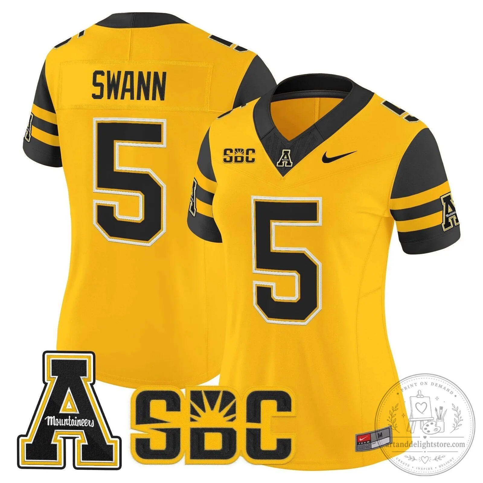 Appalachian State Mountaineers 2025 Vapor Limited Football Jersey for Women 54 Appalachian State Mountaineers 2025 Vapor Limited Football Jersey for Women