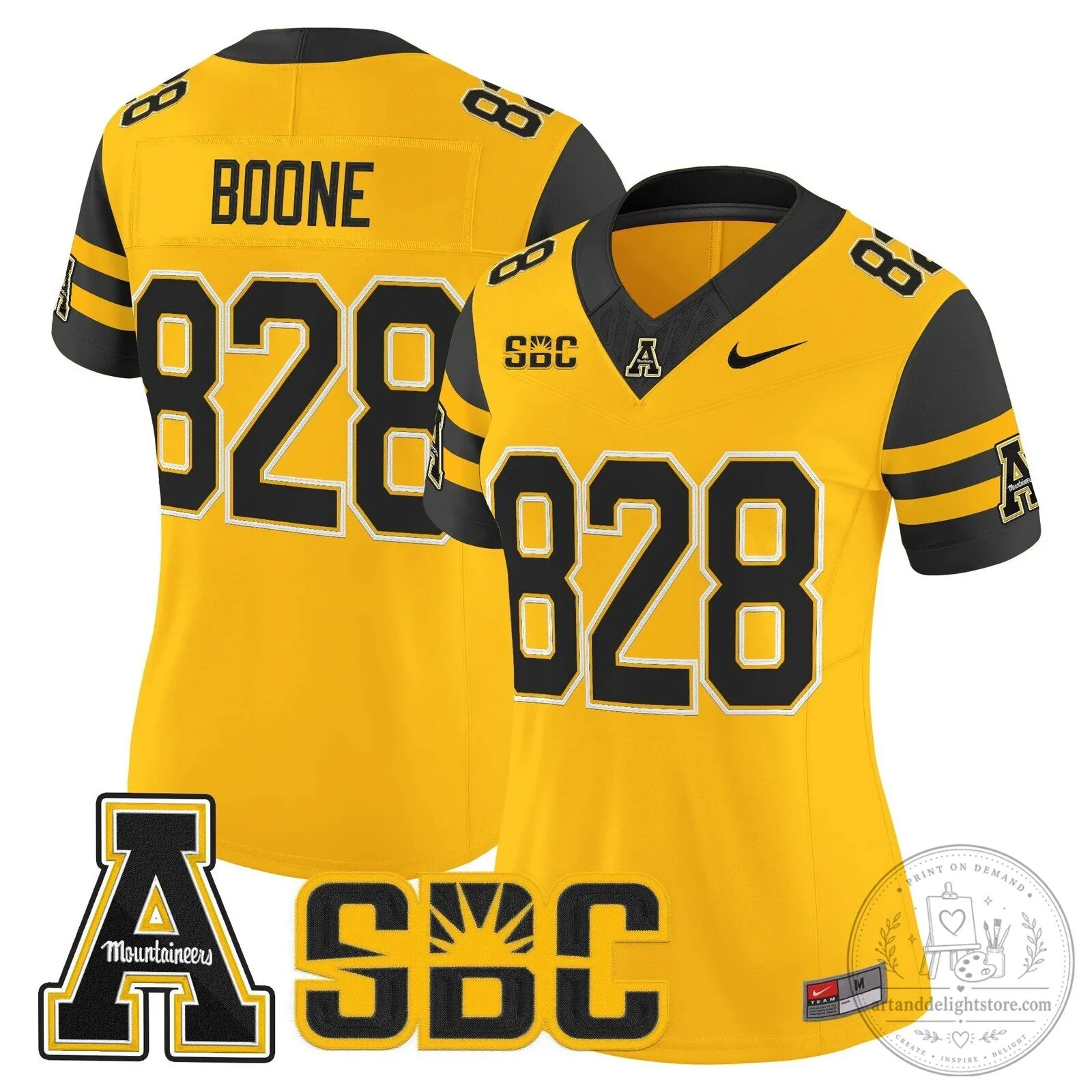 Appalachian State Mountaineers 2025 Vapor Limited Football Jersey for Women 55 Appalachian State Mountaineers 2025 Vapor Limited Football Jersey for Women