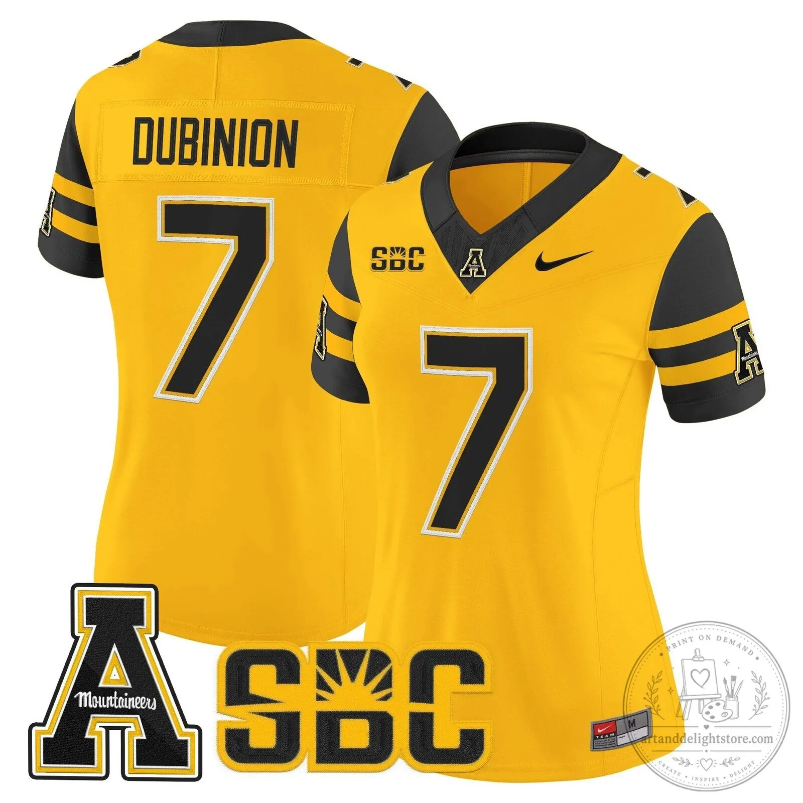 Appalachian State Mountaineers 2025 Vapor Limited Football Jersey for Women 56 Appalachian State Mountaineers 2025 Vapor Limited Football Jersey for Women