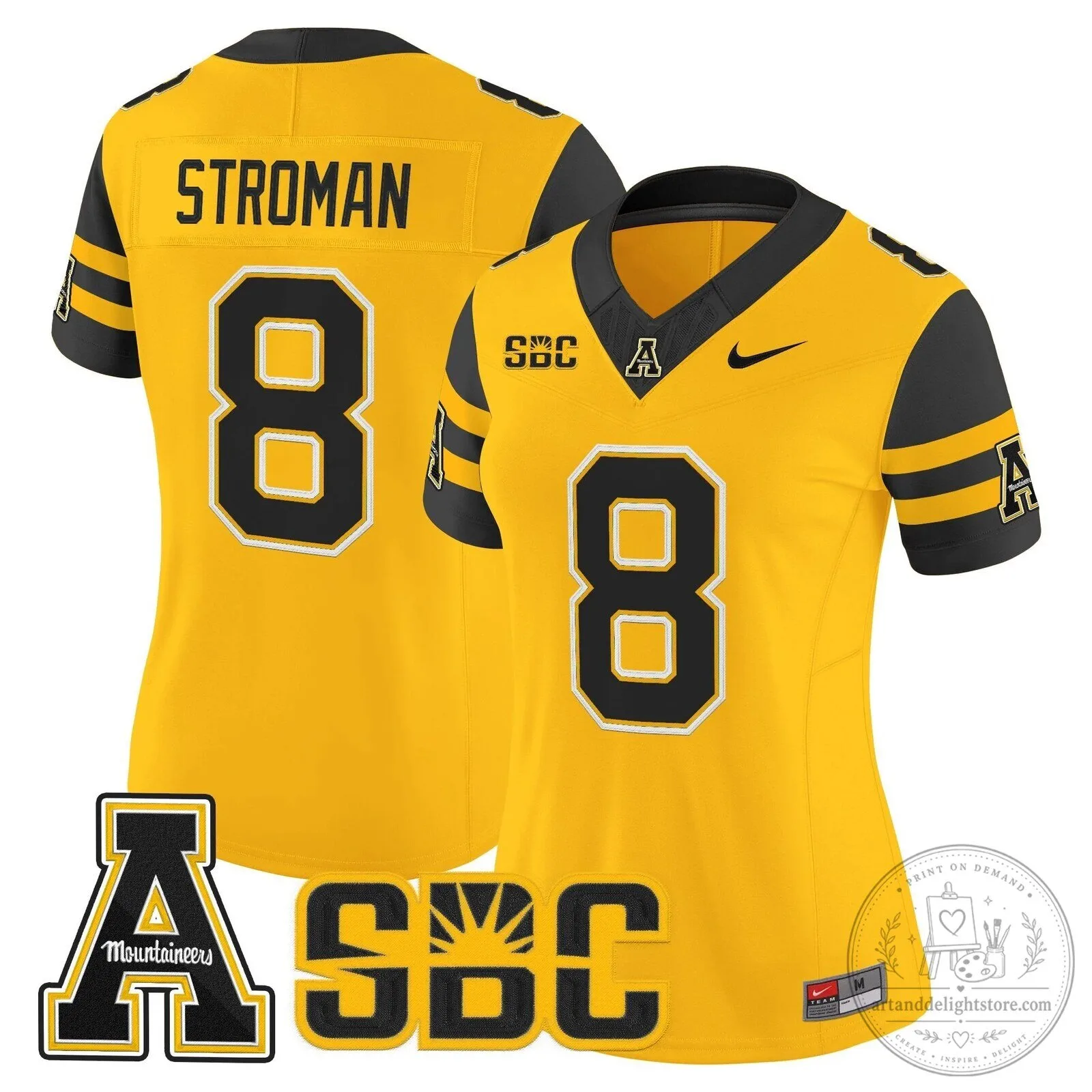 Appalachian State Mountaineers 2025 Vapor Limited Football Jersey for Women 57 Appalachian State Mountaineers 2025 Vapor Limited Football Jersey for Women