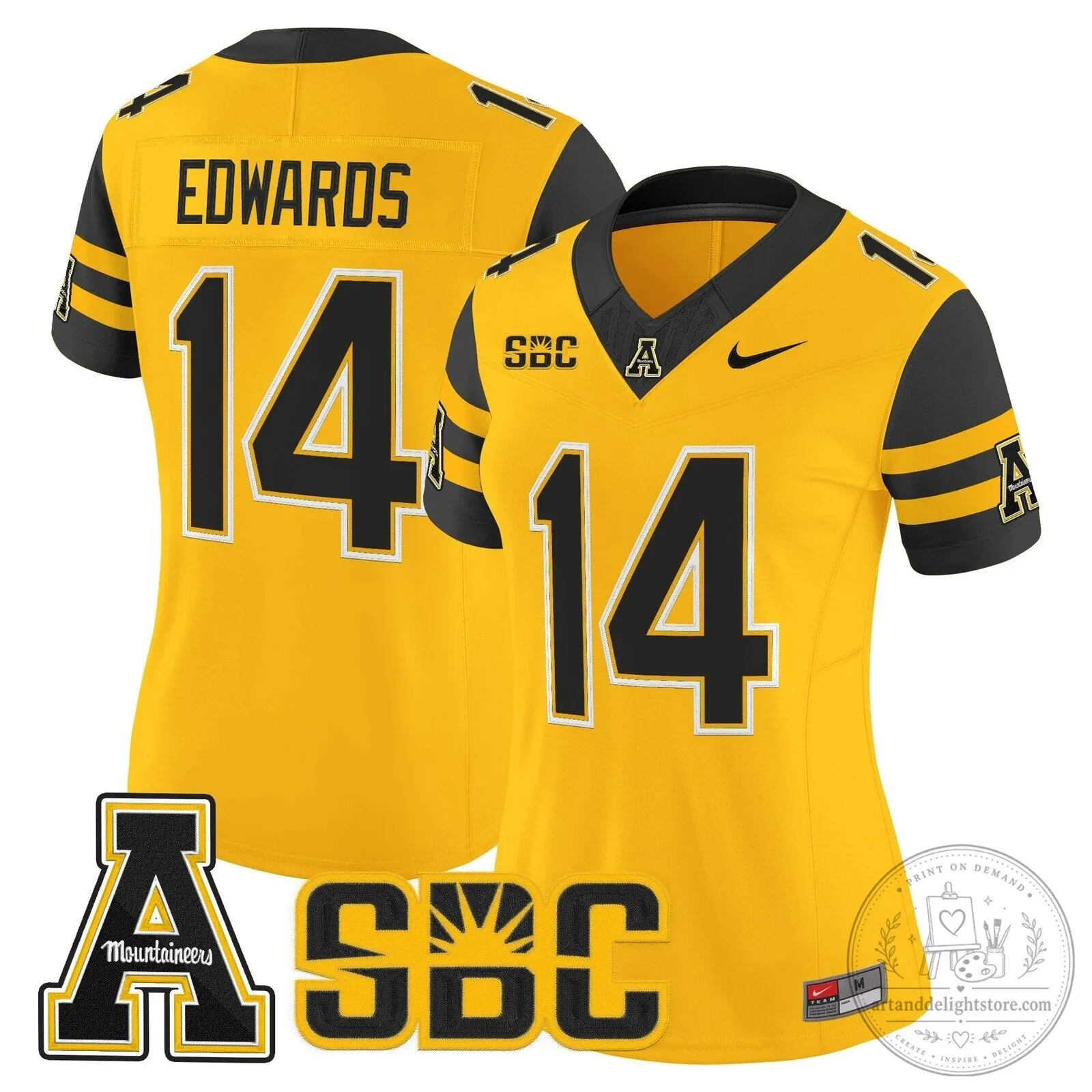 Appalachian State Mountaineers 2025 Vapor Limited Football Jersey for Women 59 Appalachian State Mountaineers 2025 Vapor Limited Football Jersey for Women