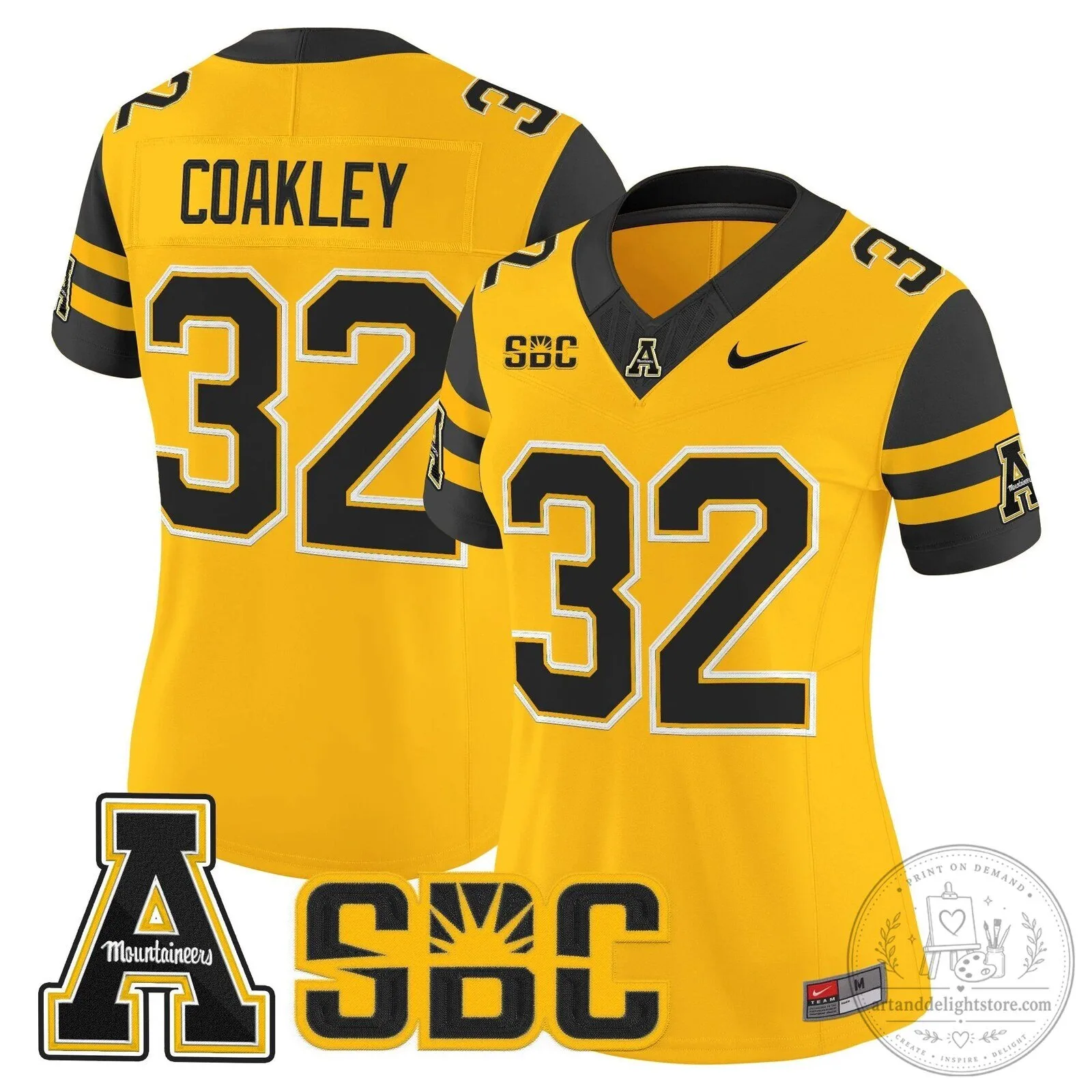 Appalachian State Mountaineers 2025 Vapor Limited Football Jersey for Women 60 Appalachian State Mountaineers 2025 Vapor Limited Football Jersey for Women