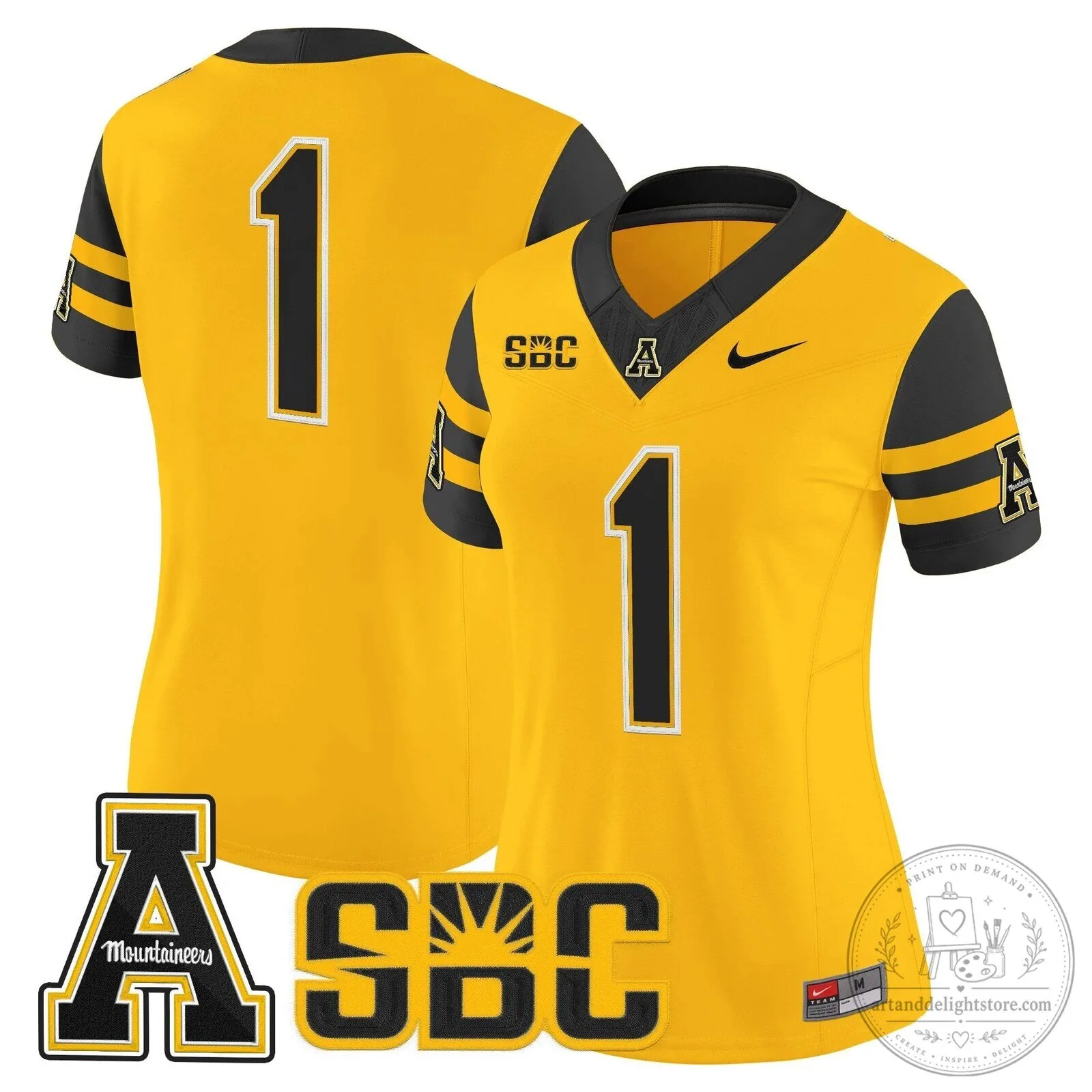 Appalachian State Mountaineers 2025 Vapor Limited Football Jersey for Women 62 Appalachian State Mountaineers 2025 Vapor Limited Football Jersey for Women