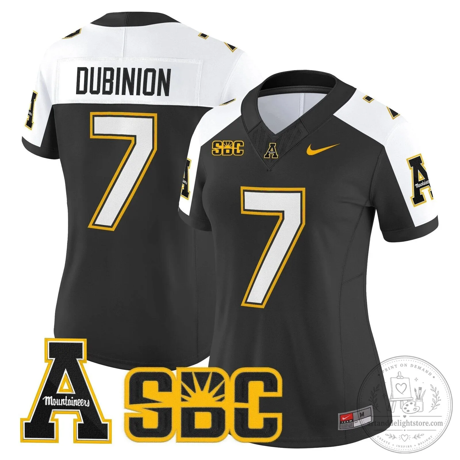 Appalachian State Mountaineers 2025 Vapor Limited Football Jersey for Women 65 Appalachian State Mountaineers 2025 Vapor Limited Football Jersey for Women