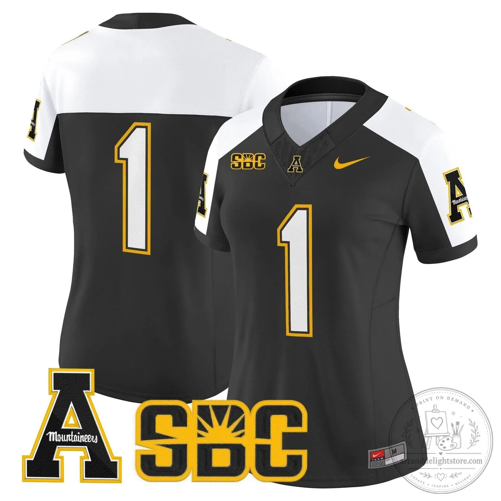 Appalachian State Mountaineers 2025 Vapor Limited Football Jersey for Women 71 Appalachian State Mountaineers 2025 Vapor Limited Football Jersey for Women
