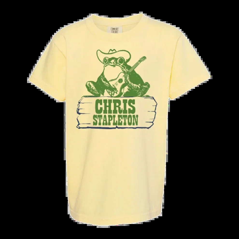 Frog Guitar Graphic T-Shirt for Chris Stapleton's All-American Road Show