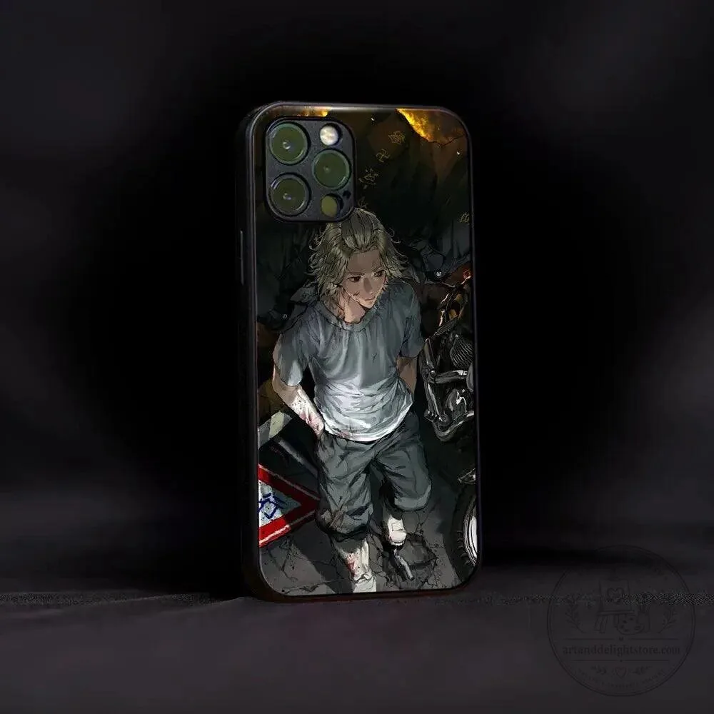 Tokyo Revengers Manjiro Sano Mikey Anime Manga Art iPhone Phone Case