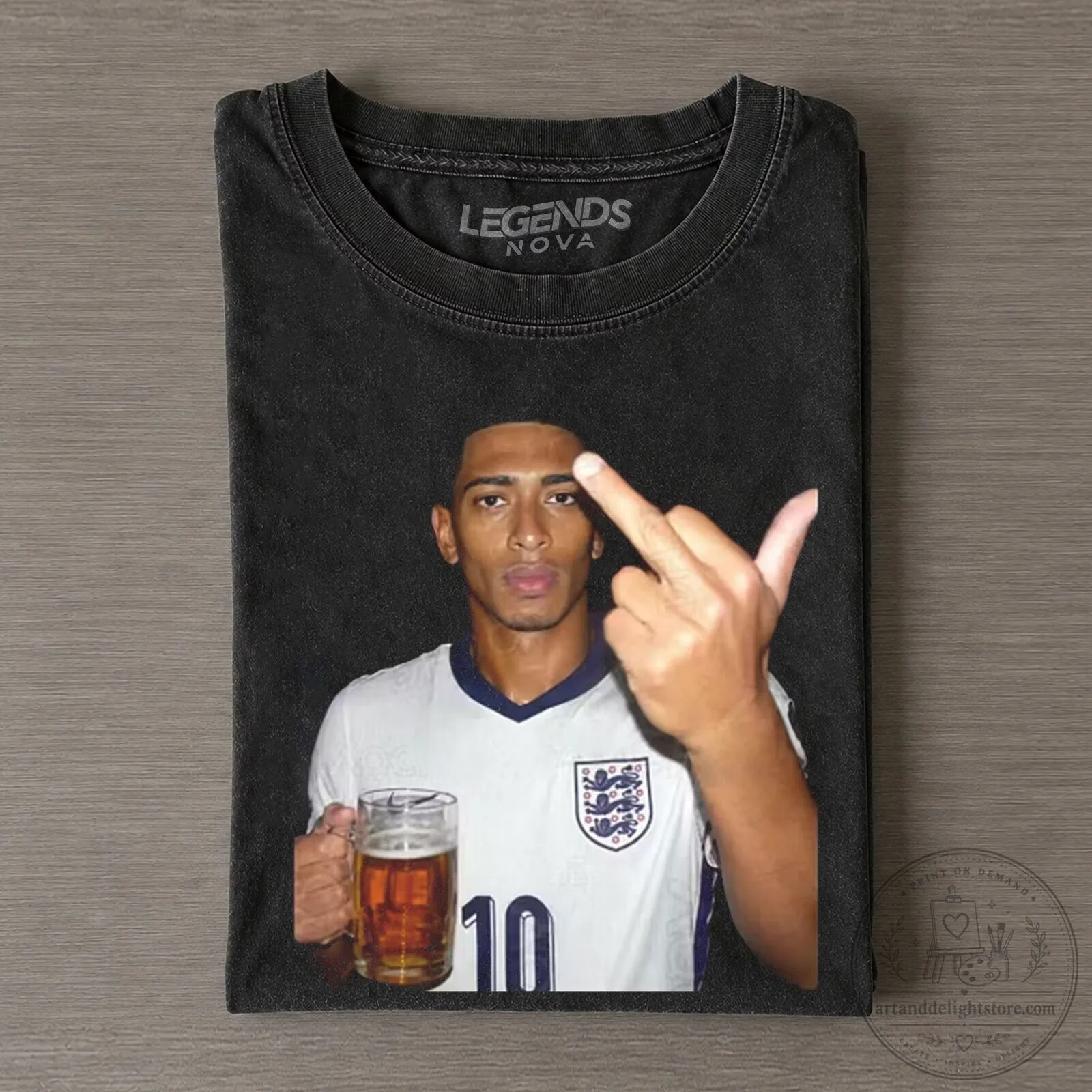 Jude Bellingham England Football Culture Graphic T-Shirt