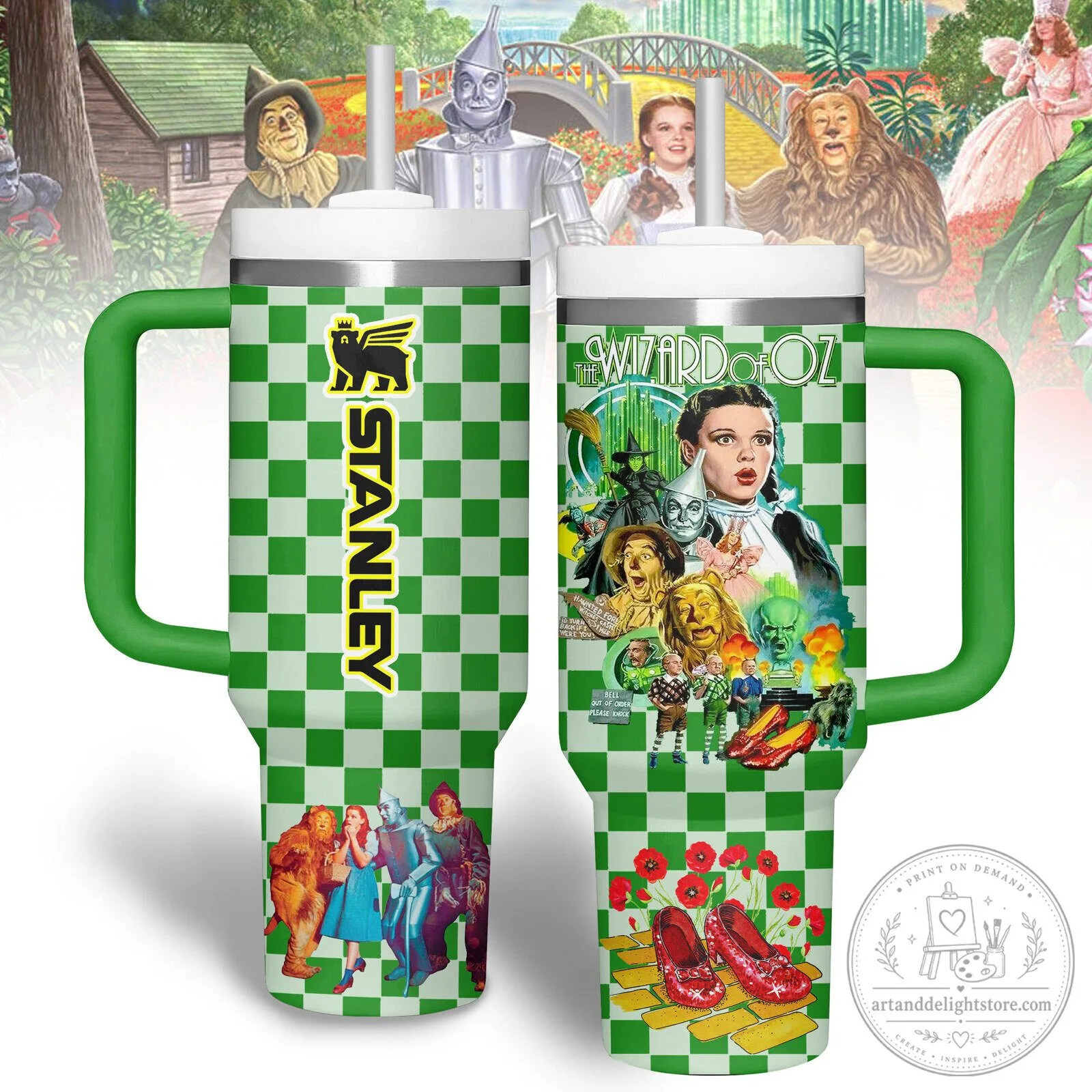 Wizard Of Oz Dorothy Stanley Tumbler With Handle