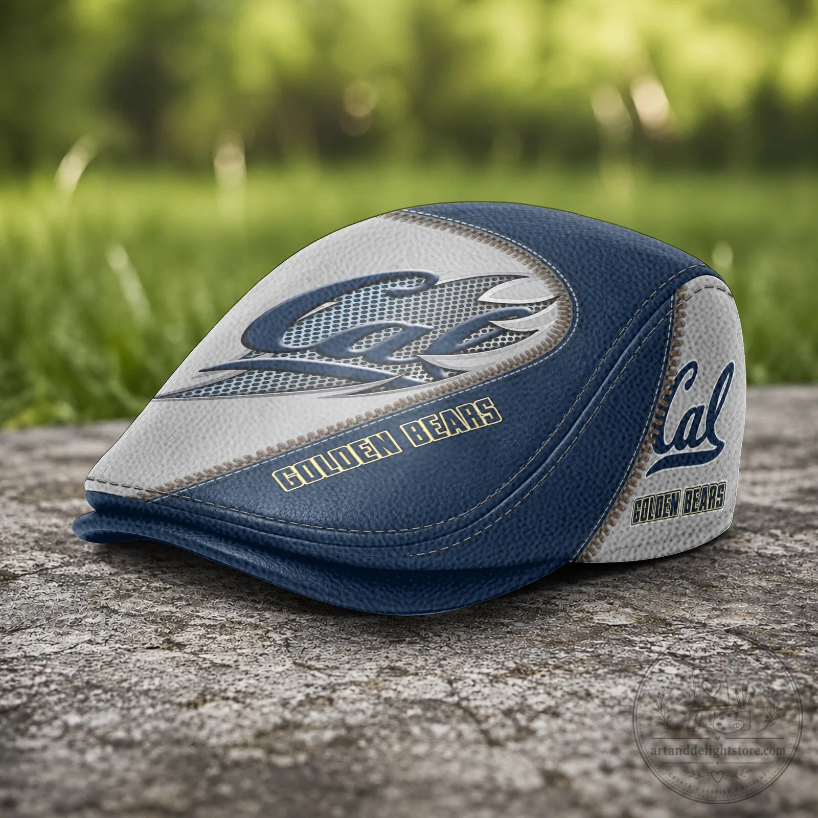 California Golden Bears NCAA Golf Flat Cap Hat 5 California Golden Bears NCAA Golf Flat Cap Hat
