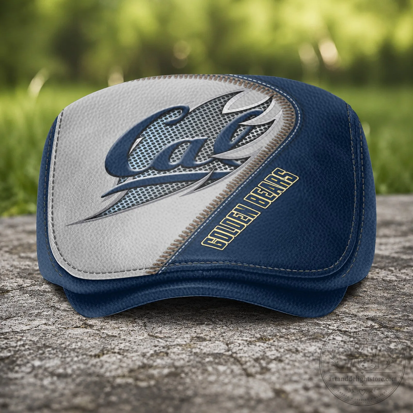 California Golden Bears NCAA Golf Flat Cap Hat 6 California Golden Bears NCAA Golf Flat Cap Hat