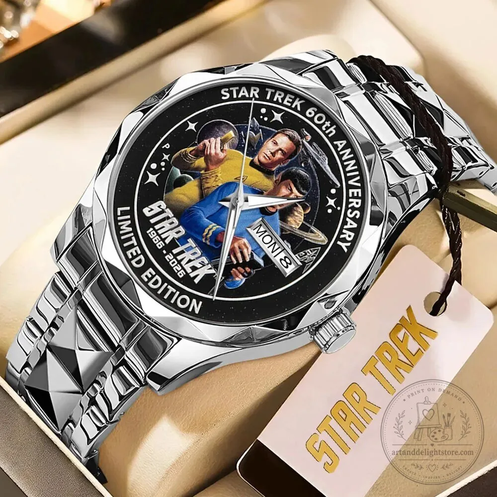 Star Trek 60th Anniversary Limited Edition Stainless Steel Watch