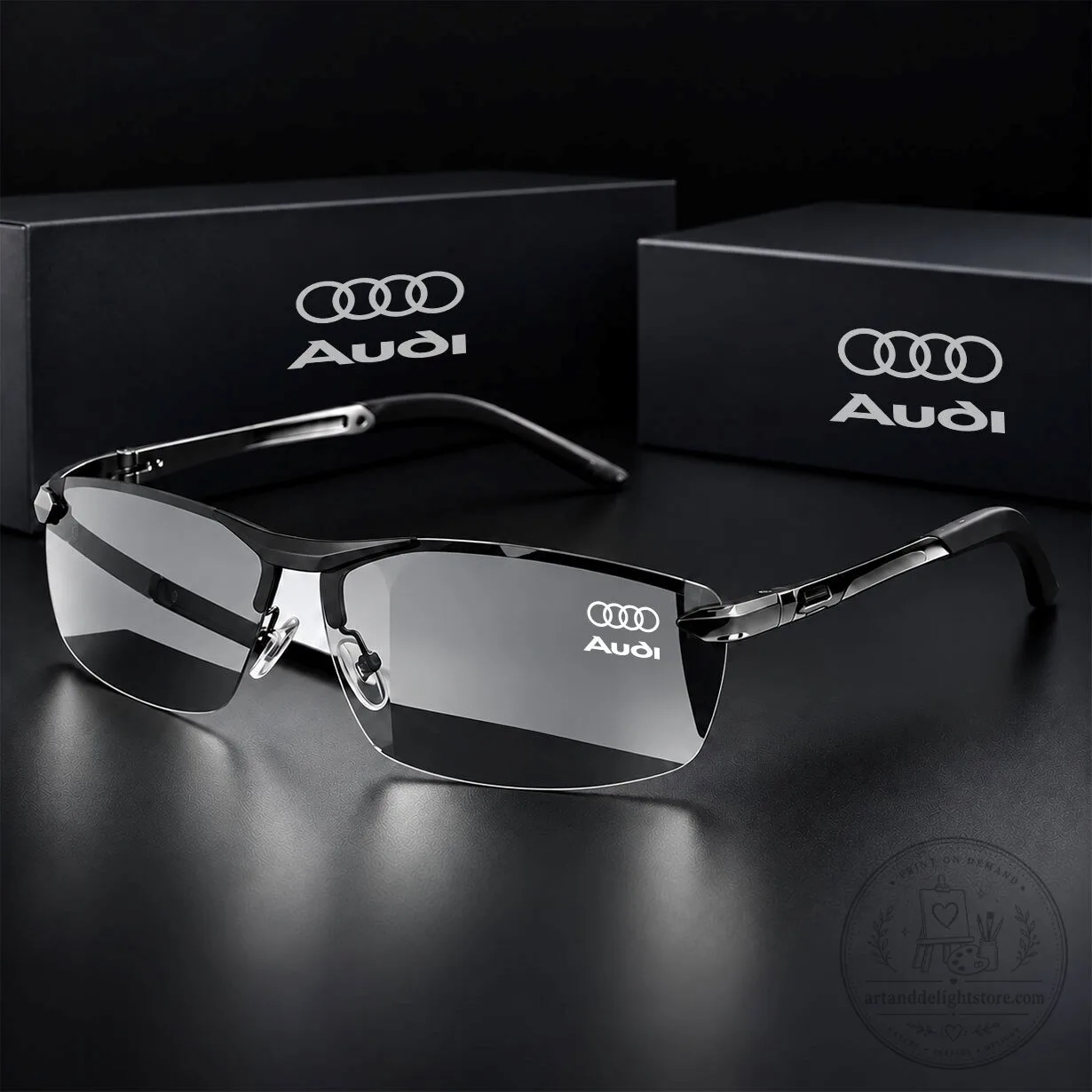 Audi Sport Design Polarized Men's Sunglasses 6 Audi Sport Design Polarized Men