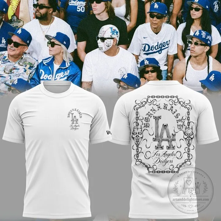 Born X Raised Los Angeles Dodgers Forever Blue Baseball T-Shirt